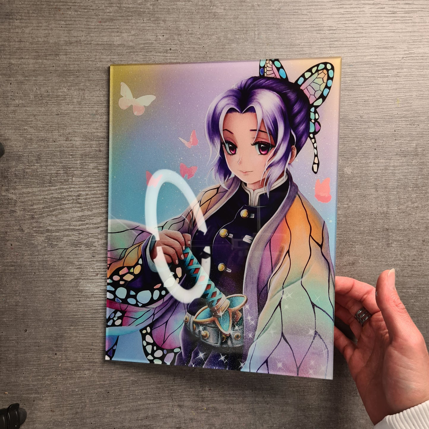 Insekten-Kämpferin Acrylglas