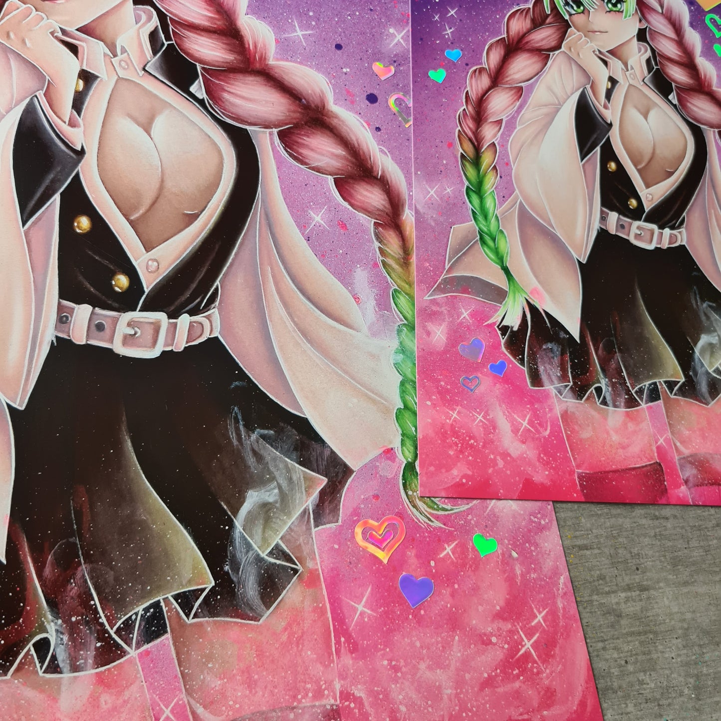 Love fighter Holo-Print