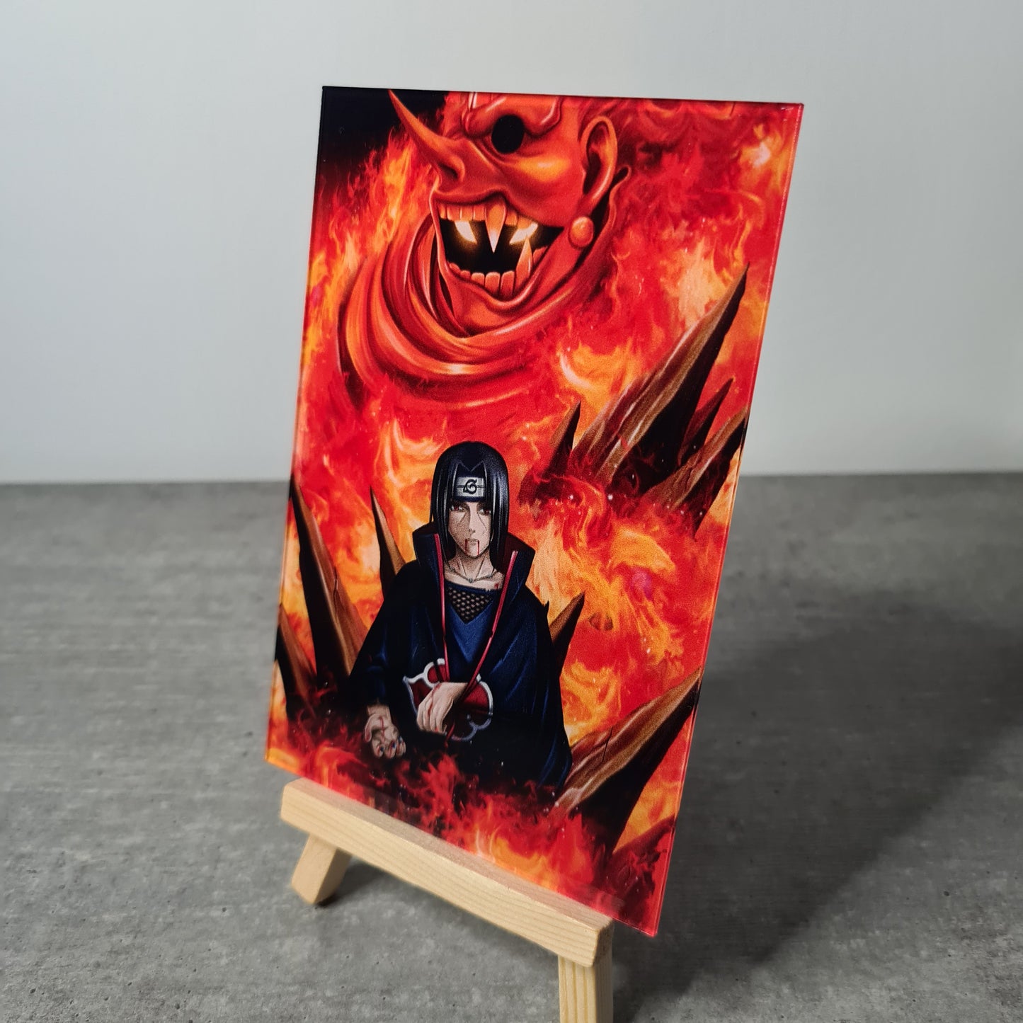 Ninja-Kämpfer Acrylglas
