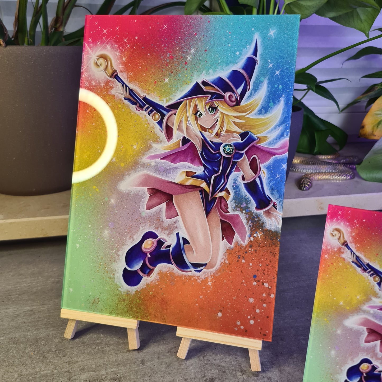 Magiciangirl acrylic glass print