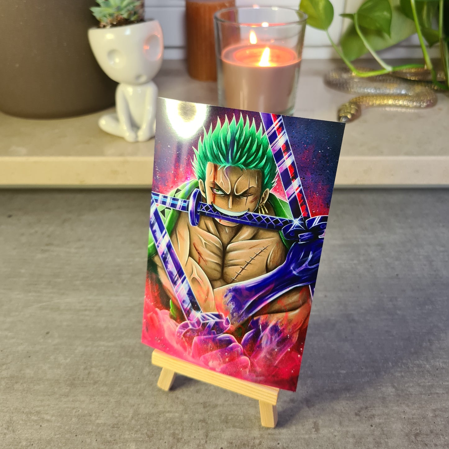 Triple Swordsman Print