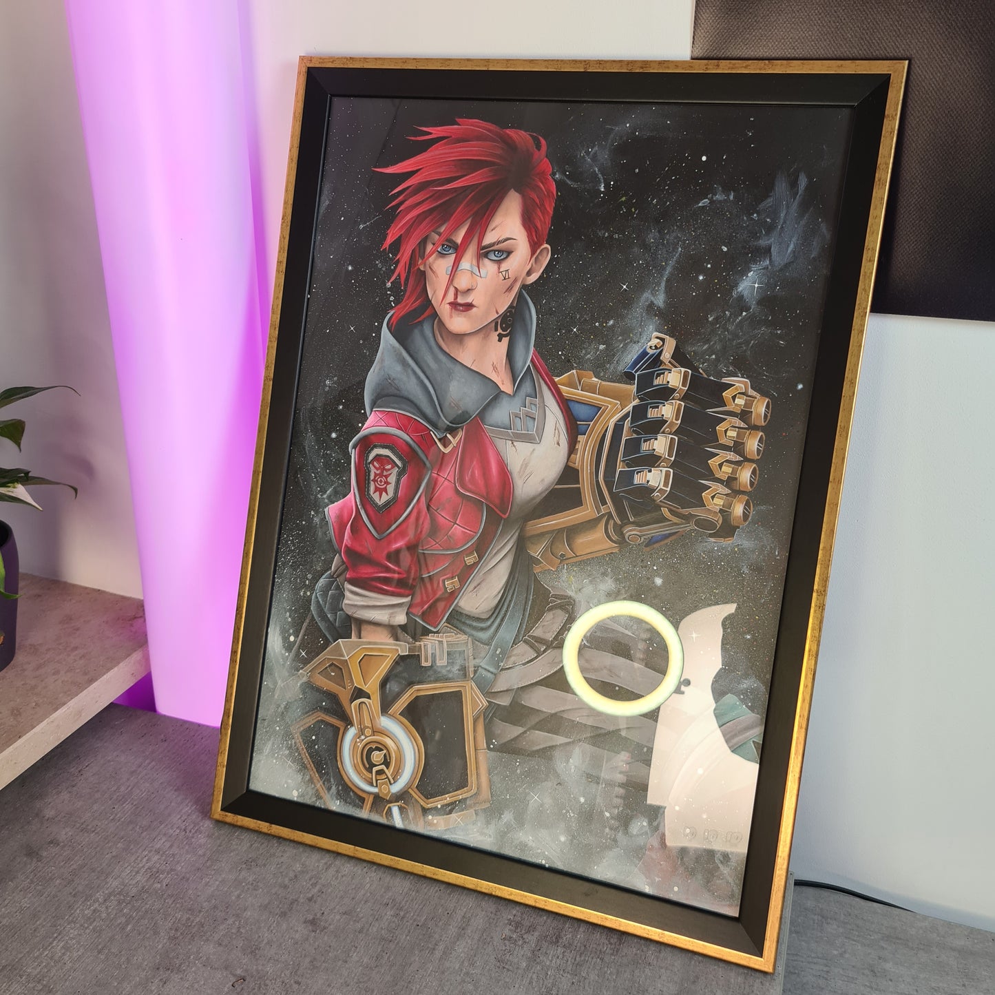Originale Zeichnung: V!