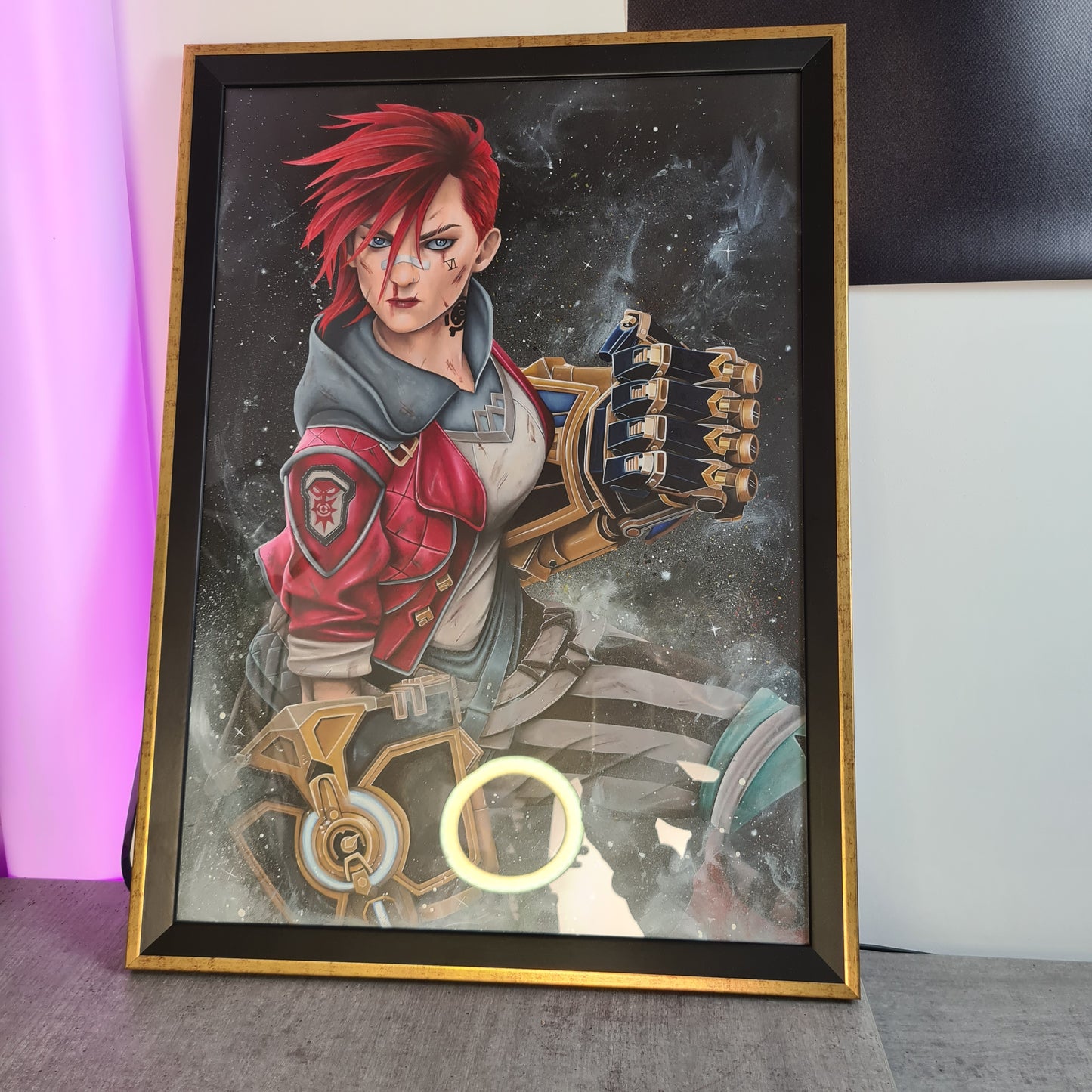 Originale Zeichnung: V!