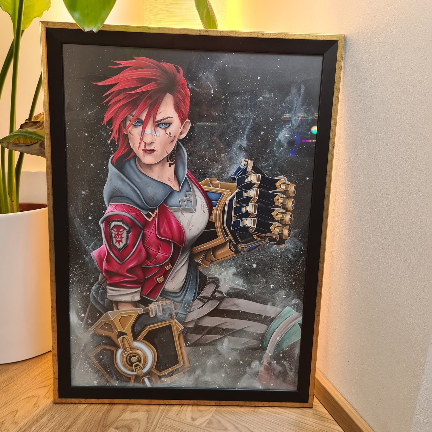 Originale Zeichnung: V!