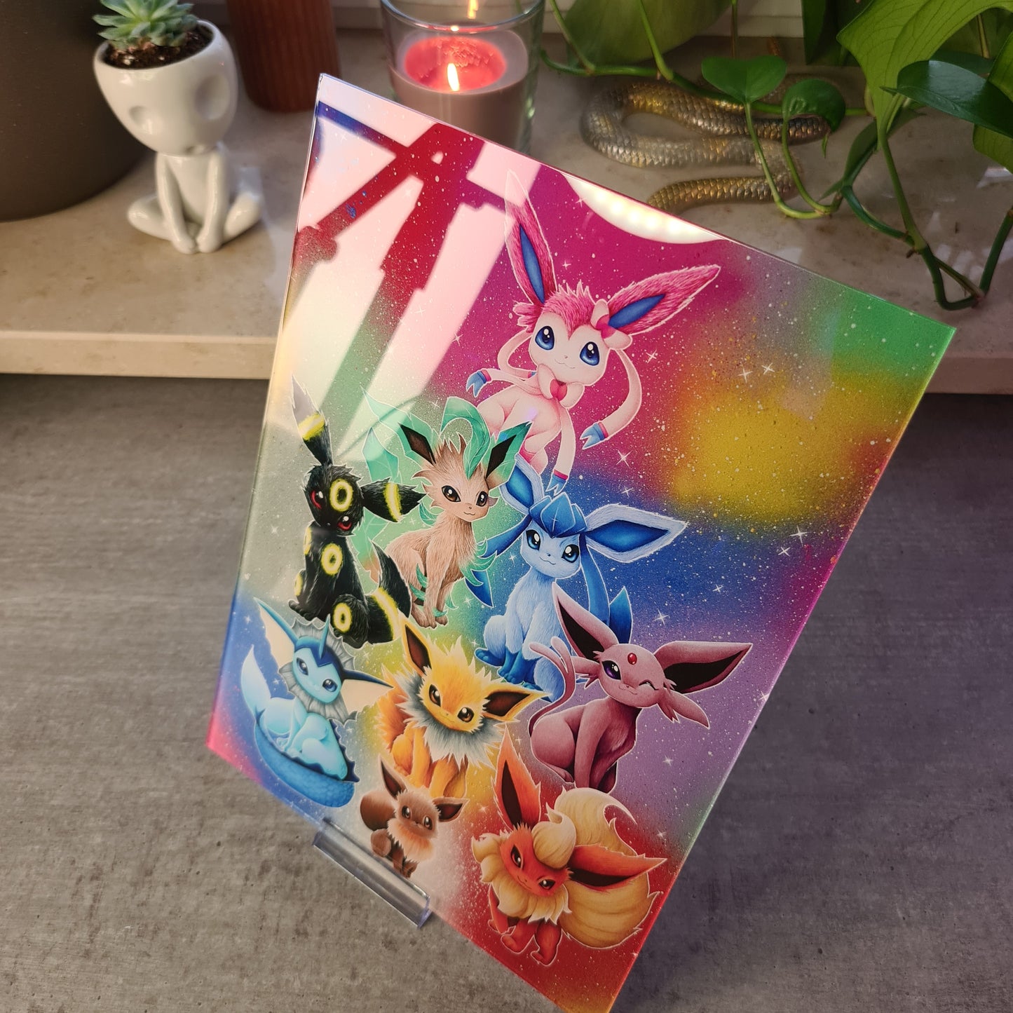 Eeveelution Acrylic Glass