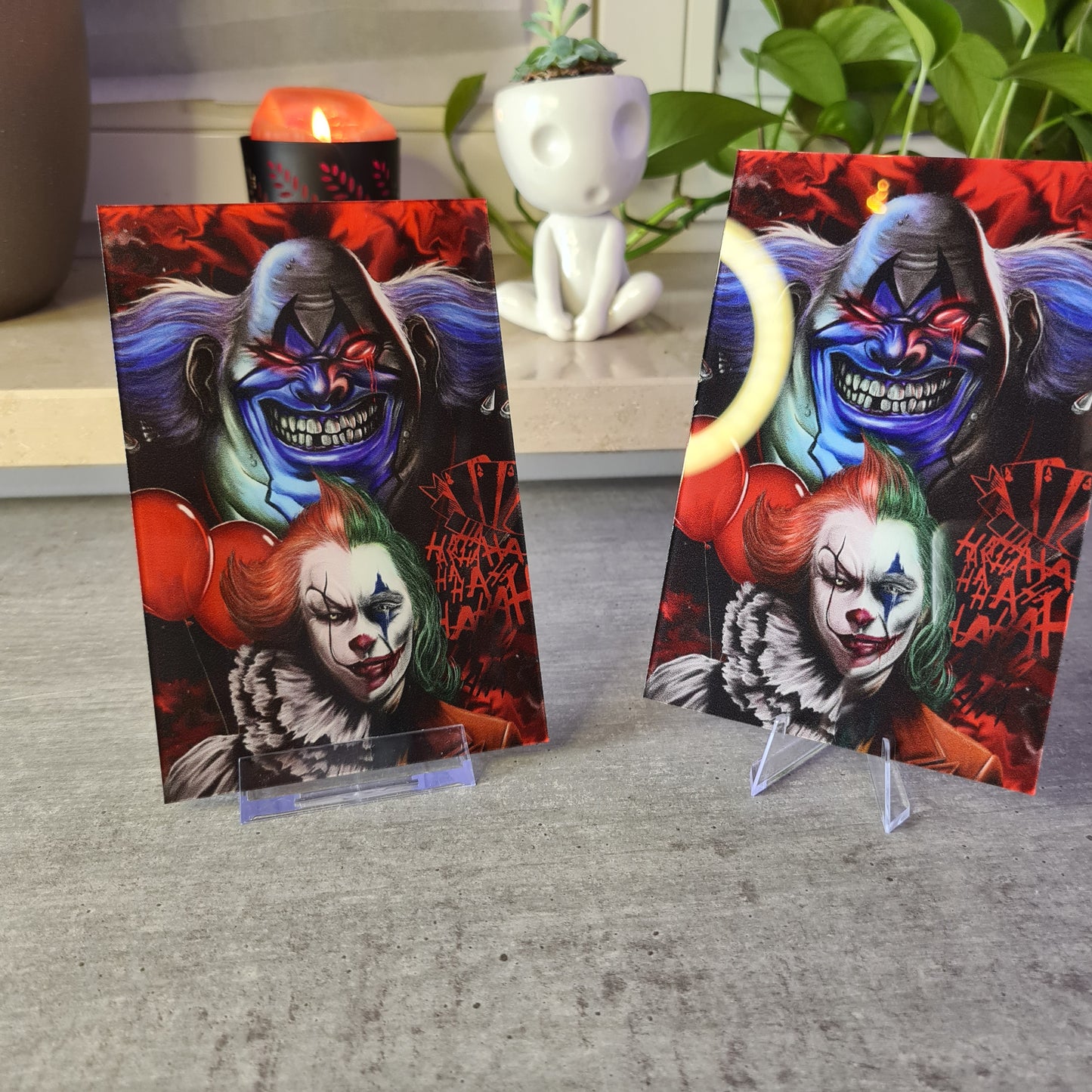 Clown Acrylic Glass