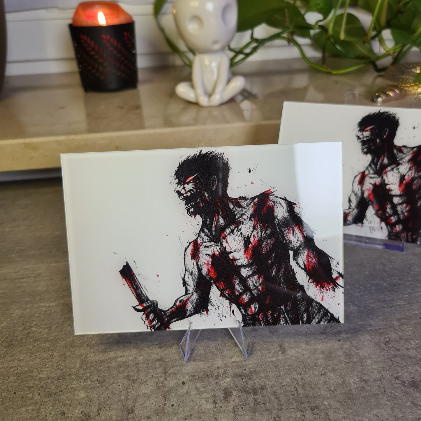 Berserker Acrylglasdruck