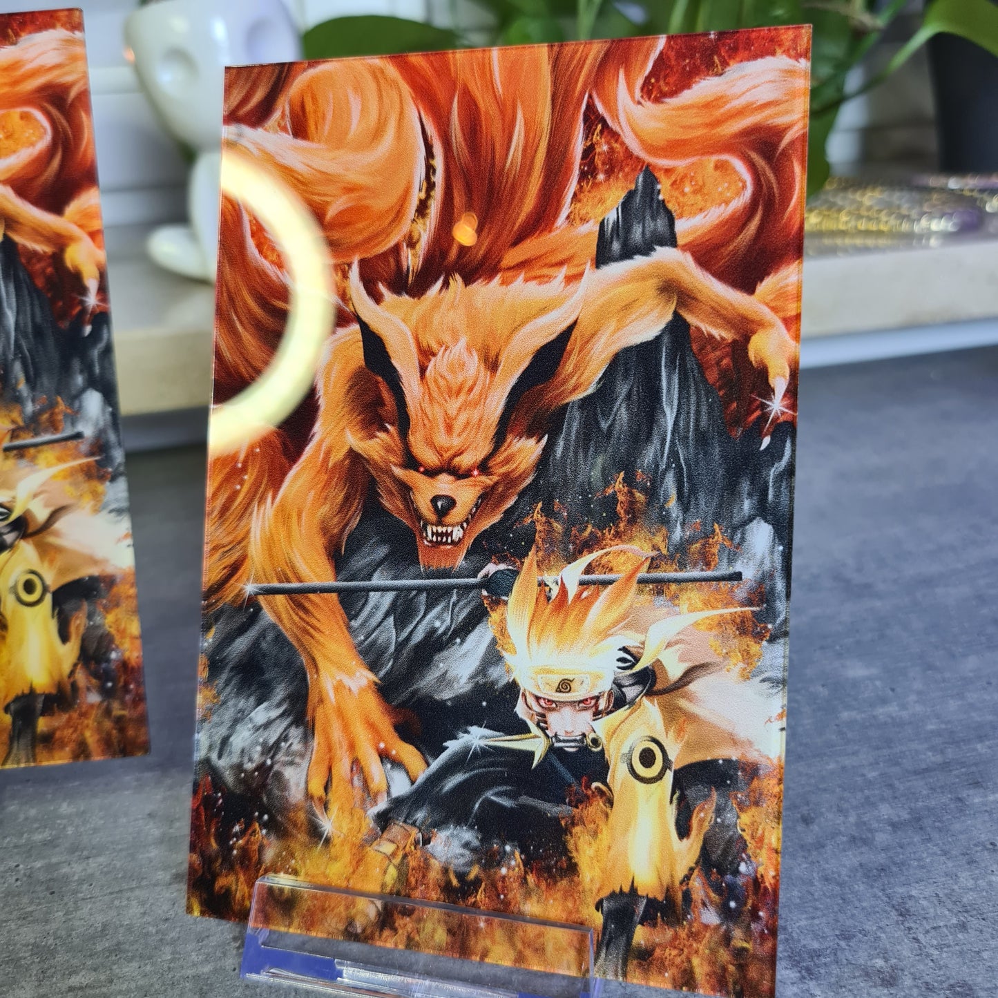 Ninja acrylic glass print