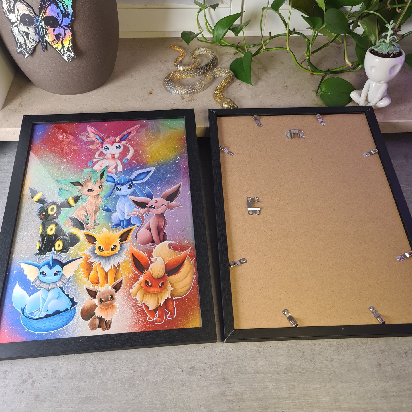 Eeveelution Holo-Poster