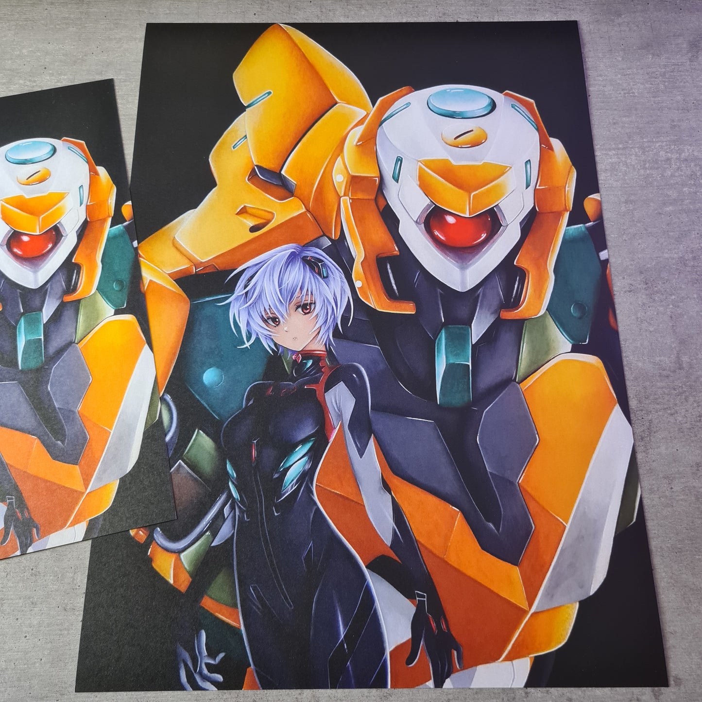 Gelbe Pilotin Poster