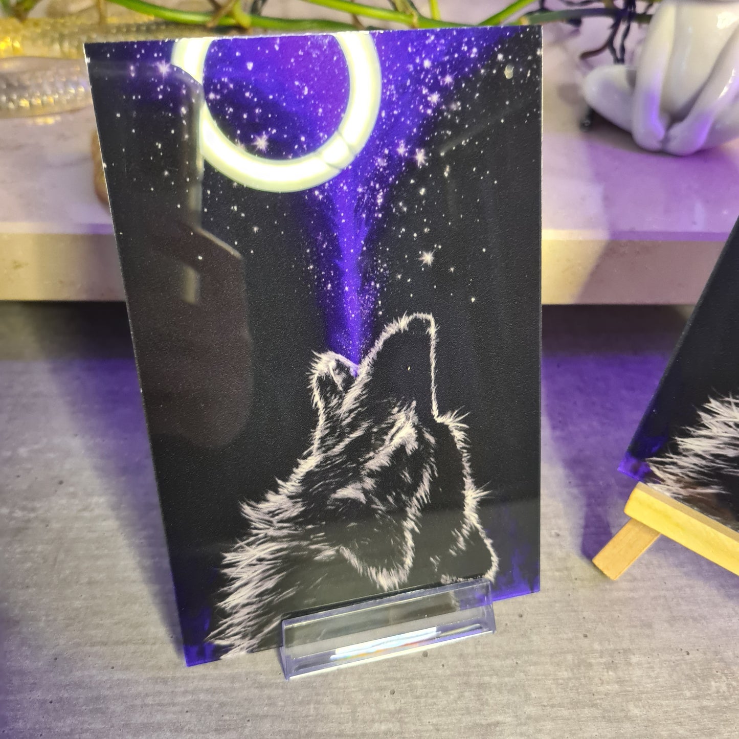 Wolf Acrylic Glass