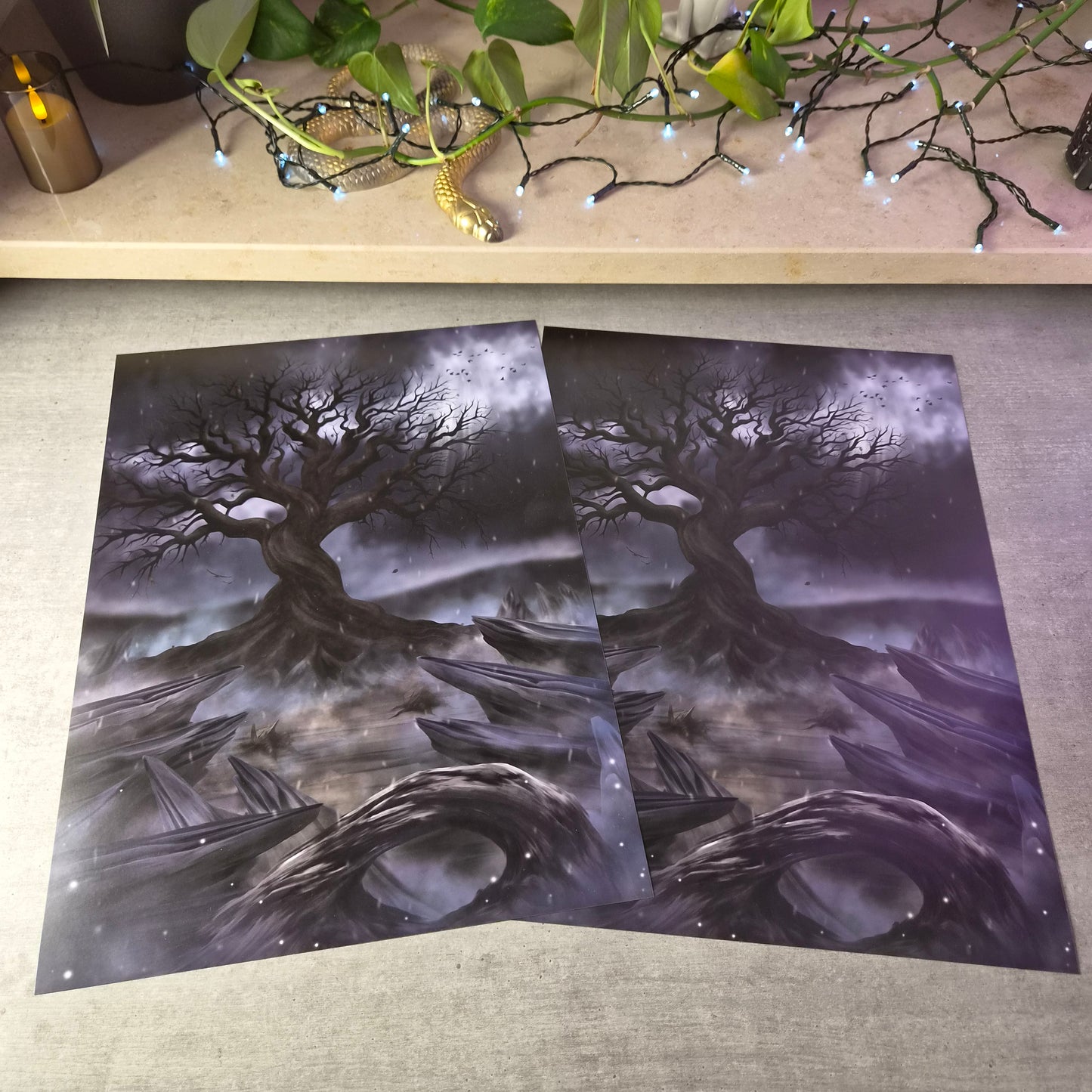 Mytic Owl Print
