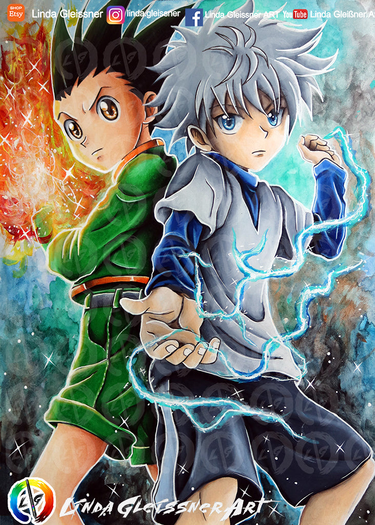 Hunter Friends Print