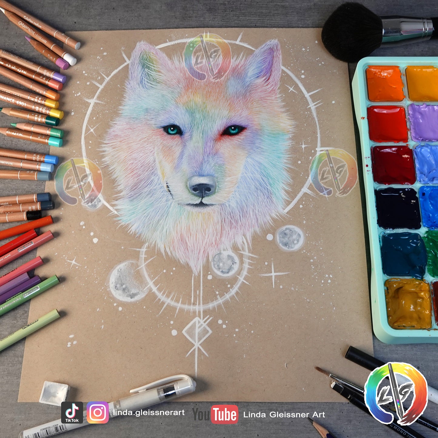 Original drawing! Tigerbutterfly