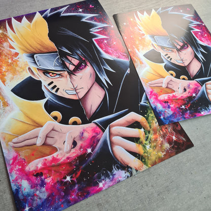 Naruto & Sasuke Print