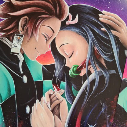 Nezuko & Tanjiro Poster