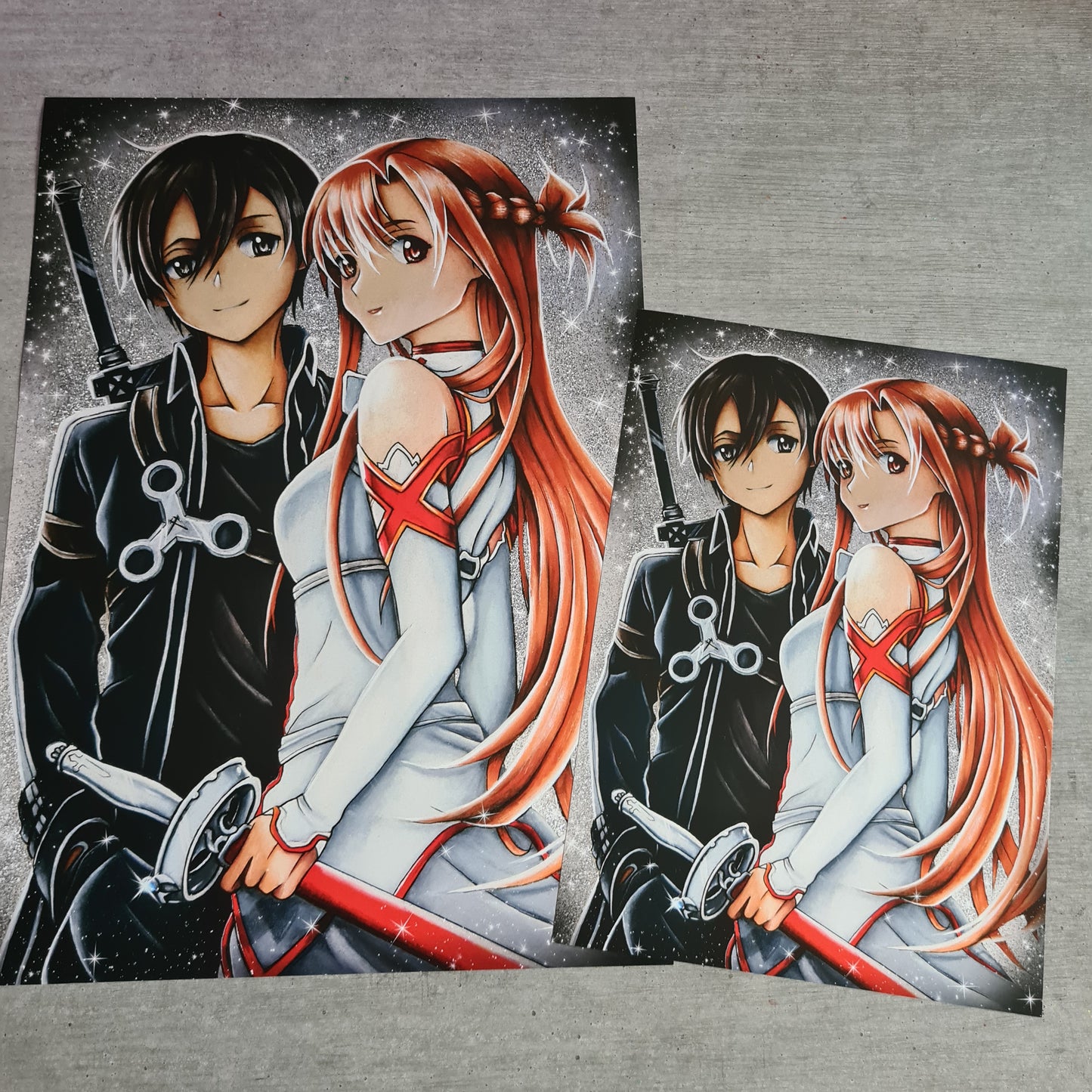 Kirito und Asuna Poster