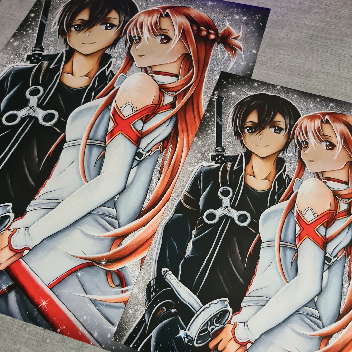 Kirito und Asuna Poster