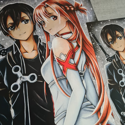 Kirito und Asuna Poster