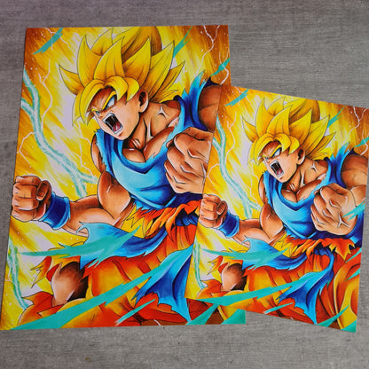 Goku SSJ2 Poster