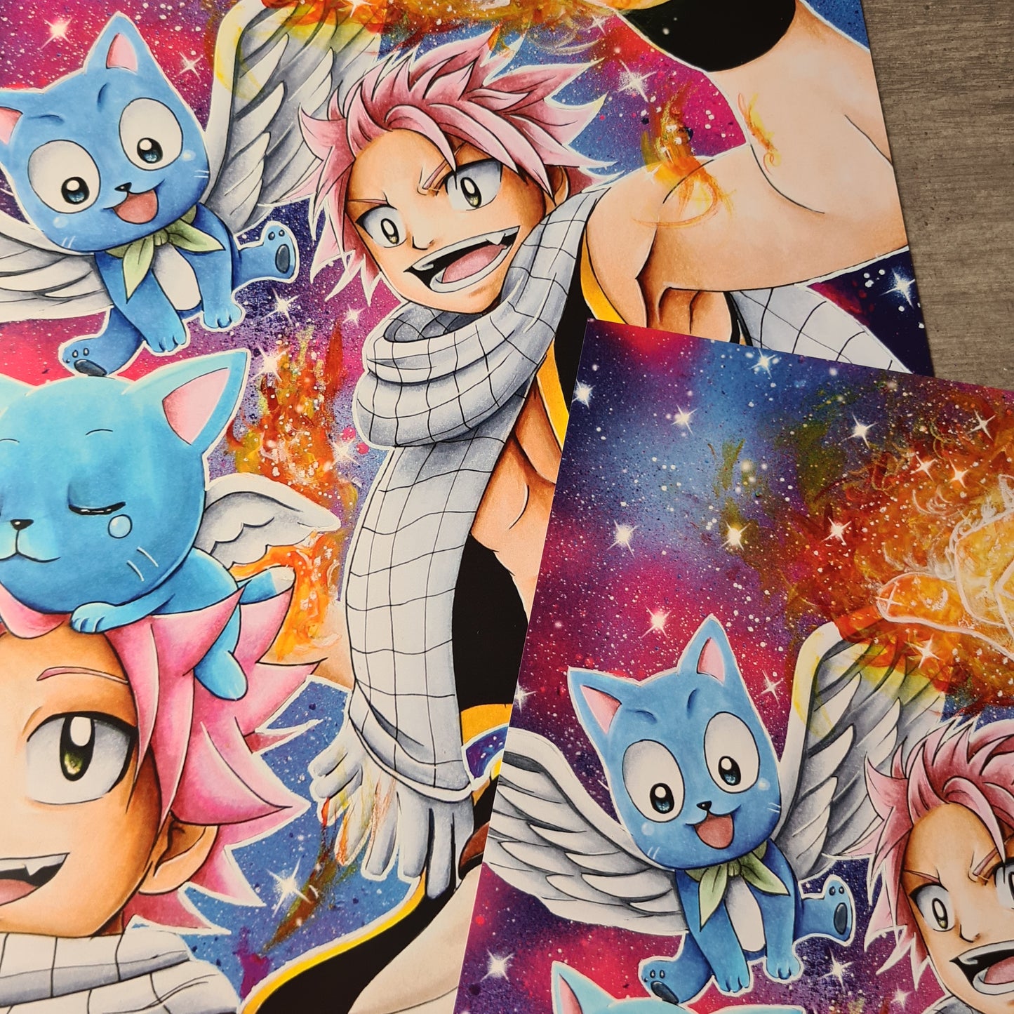 Happy & Natsu Print