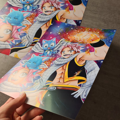 Happy & Natsu Print