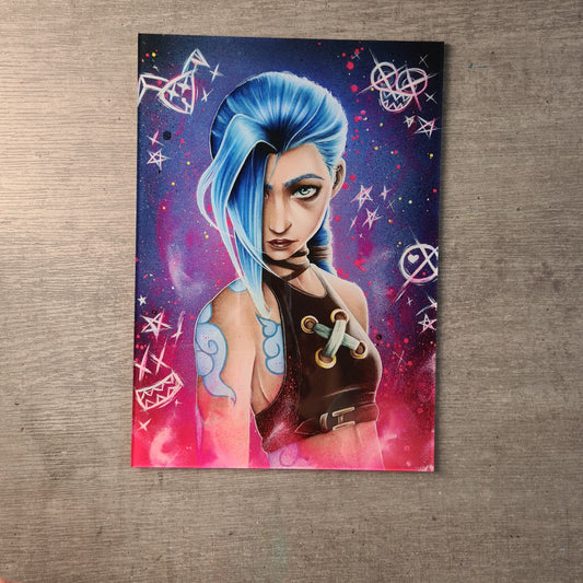 Jinx acrylic glass print XXL