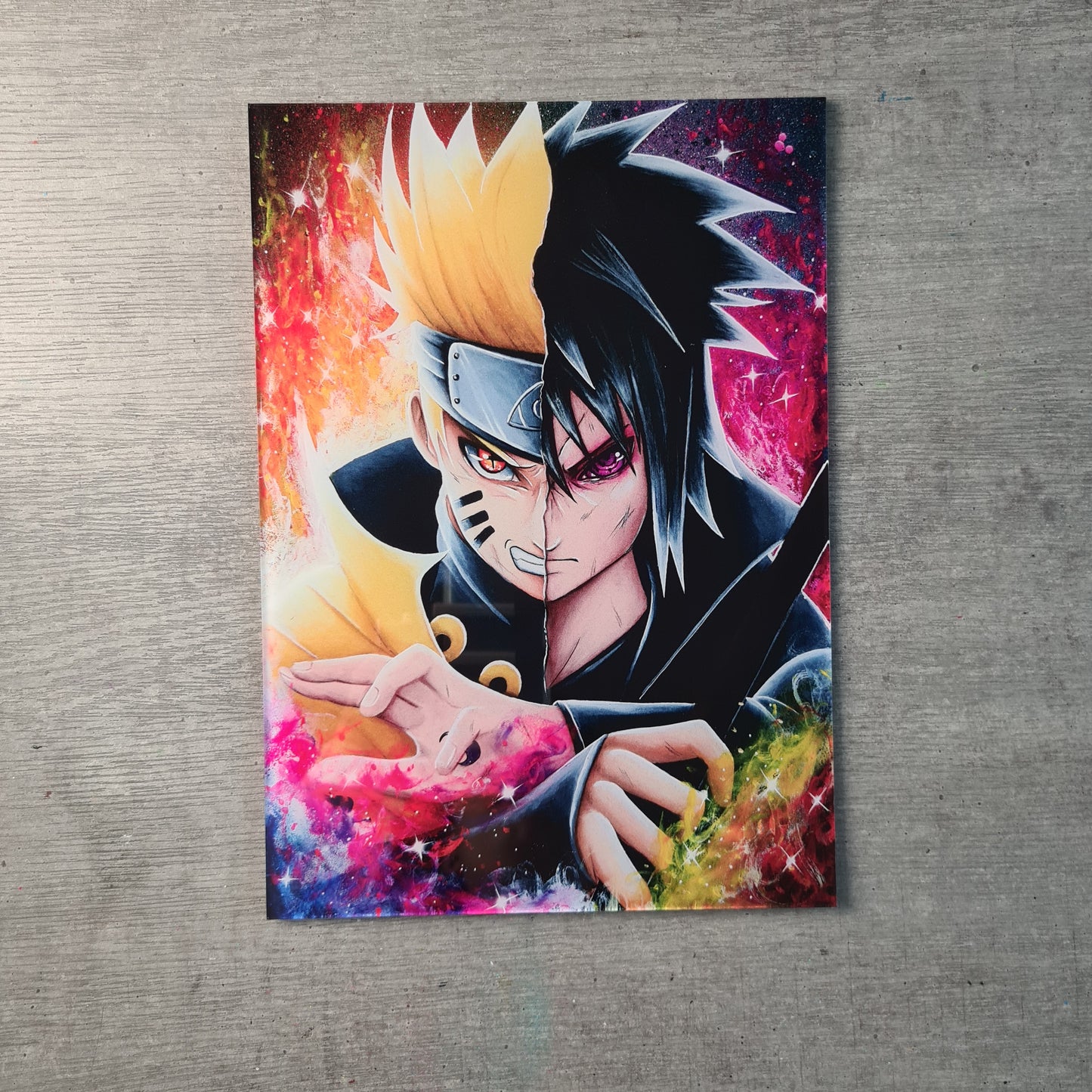 Naruto & Sasuke Acrylglas