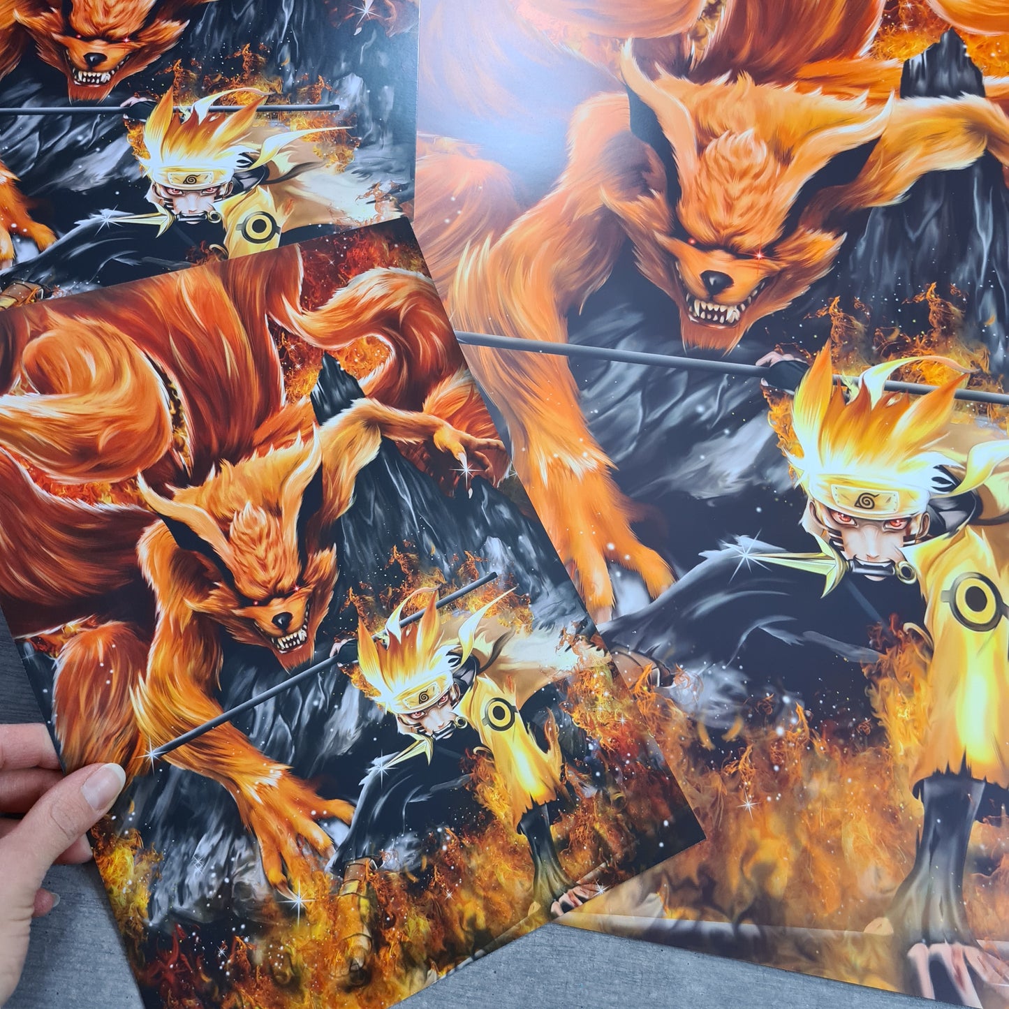 Naruto & Kurama Poster