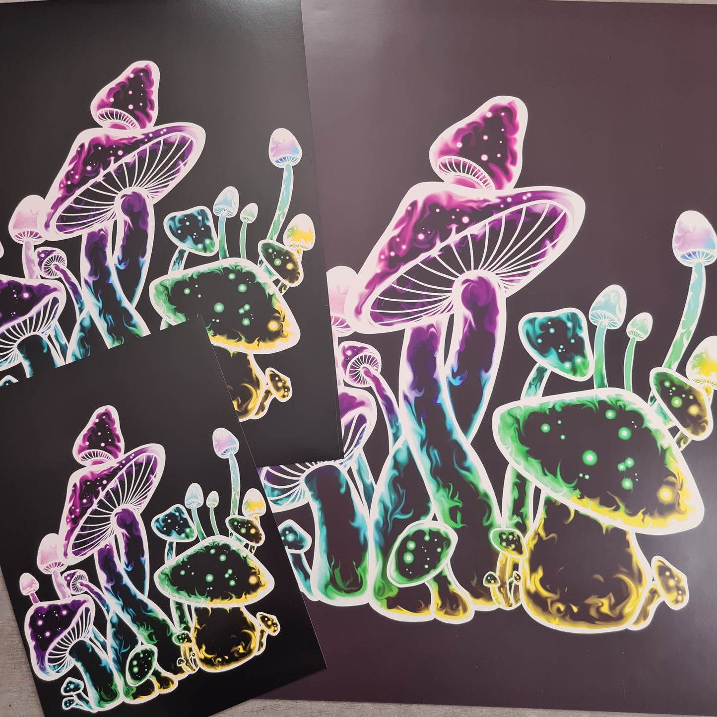 Mushrooms Poster