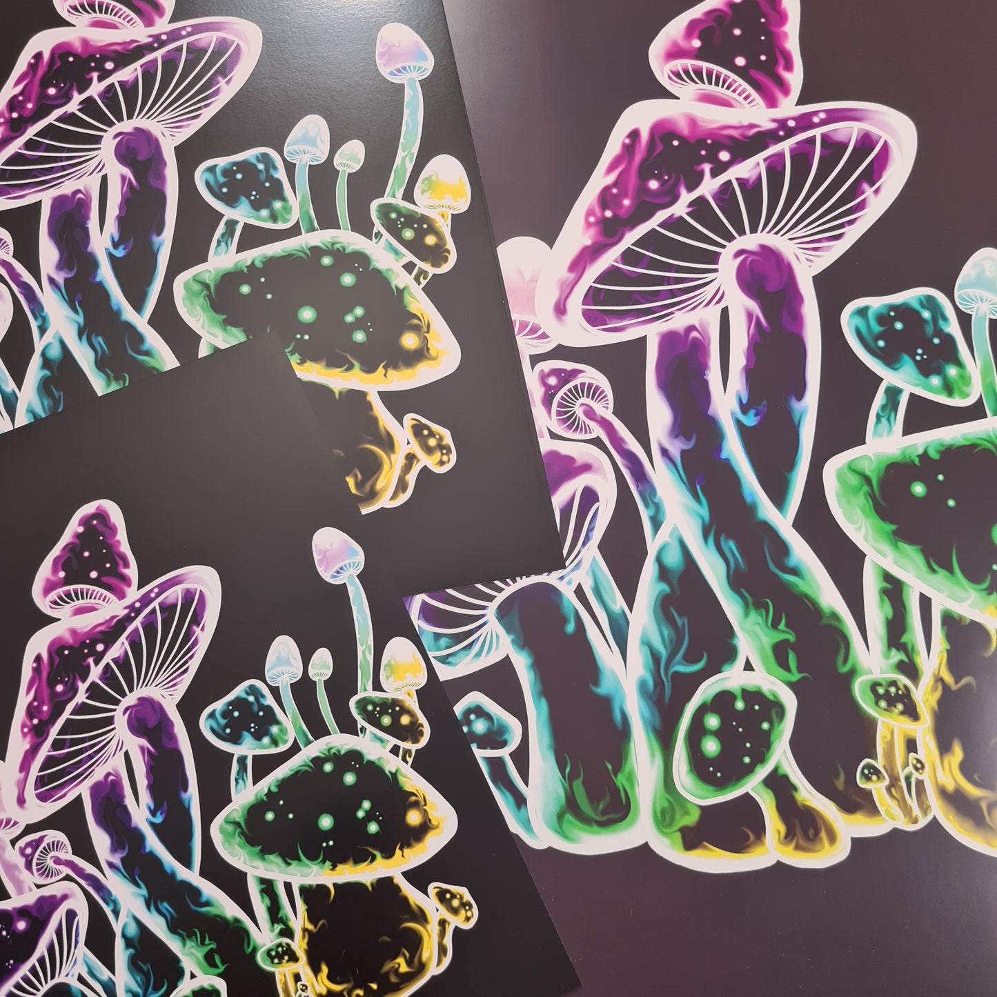 Mushrooms Poster