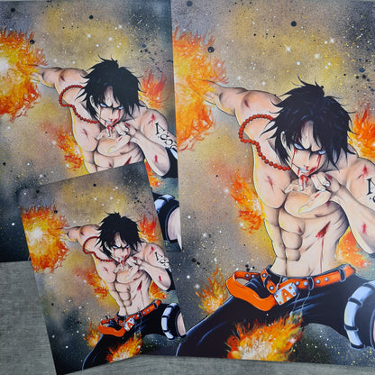 Portgas D. Ace Poster