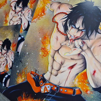 Portgas D. Ace Poster