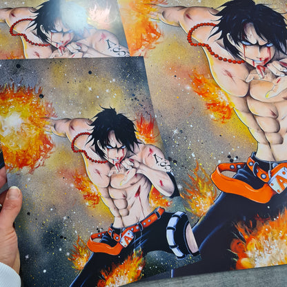 Portgas D. Ace Poster