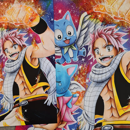 Happy & Natsu Print