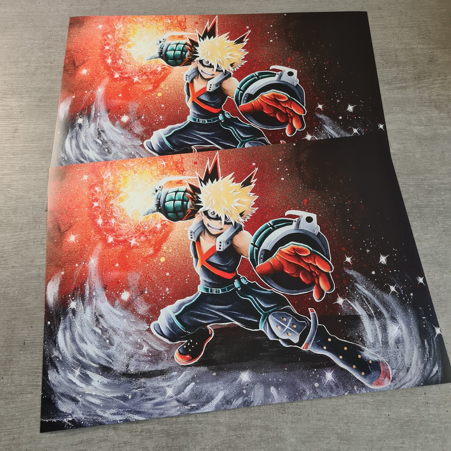 Katsuki Bakugo Poster