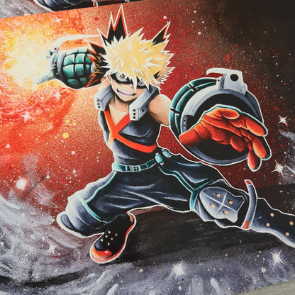 Katsuki Bakugo Poster