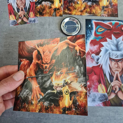 Naruto & Jiraiya Set