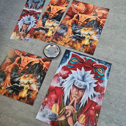 Naruto & Jiraiya Set