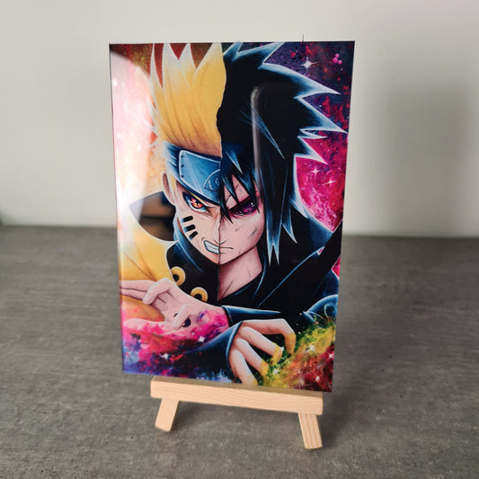 Naruto & Sasuke Acrylglas