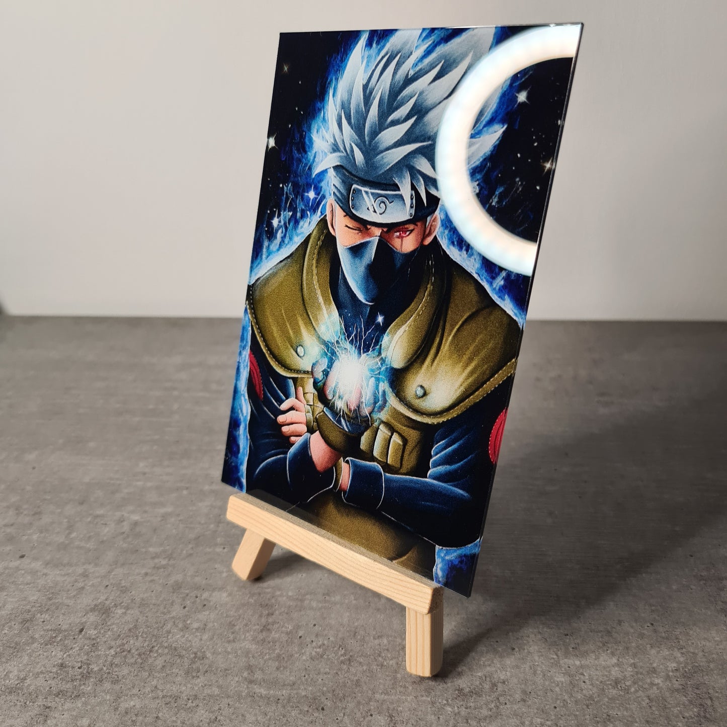 Kakashi acrylic glass print