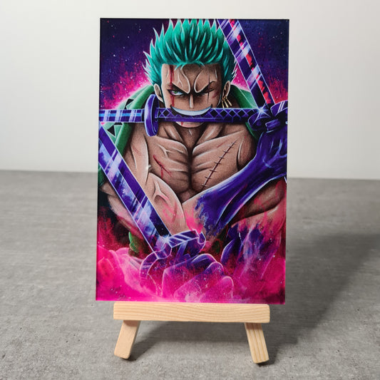 Roronoa Zoro acrylic glass print