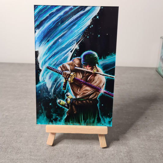 Zoro acrylic glass print