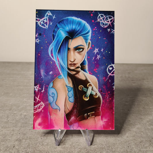 Jinx acrylic glass print