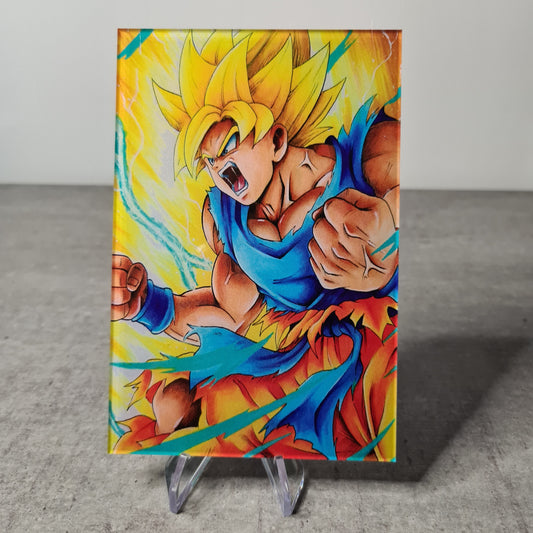 Goku SSJ2 acrylic glass print