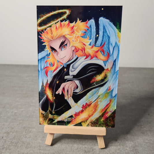 Rengoku acrylic glass print