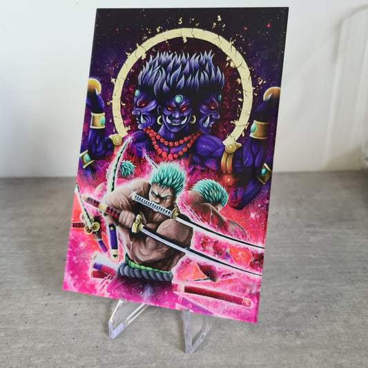 Zoro Ashura acrylic glass print