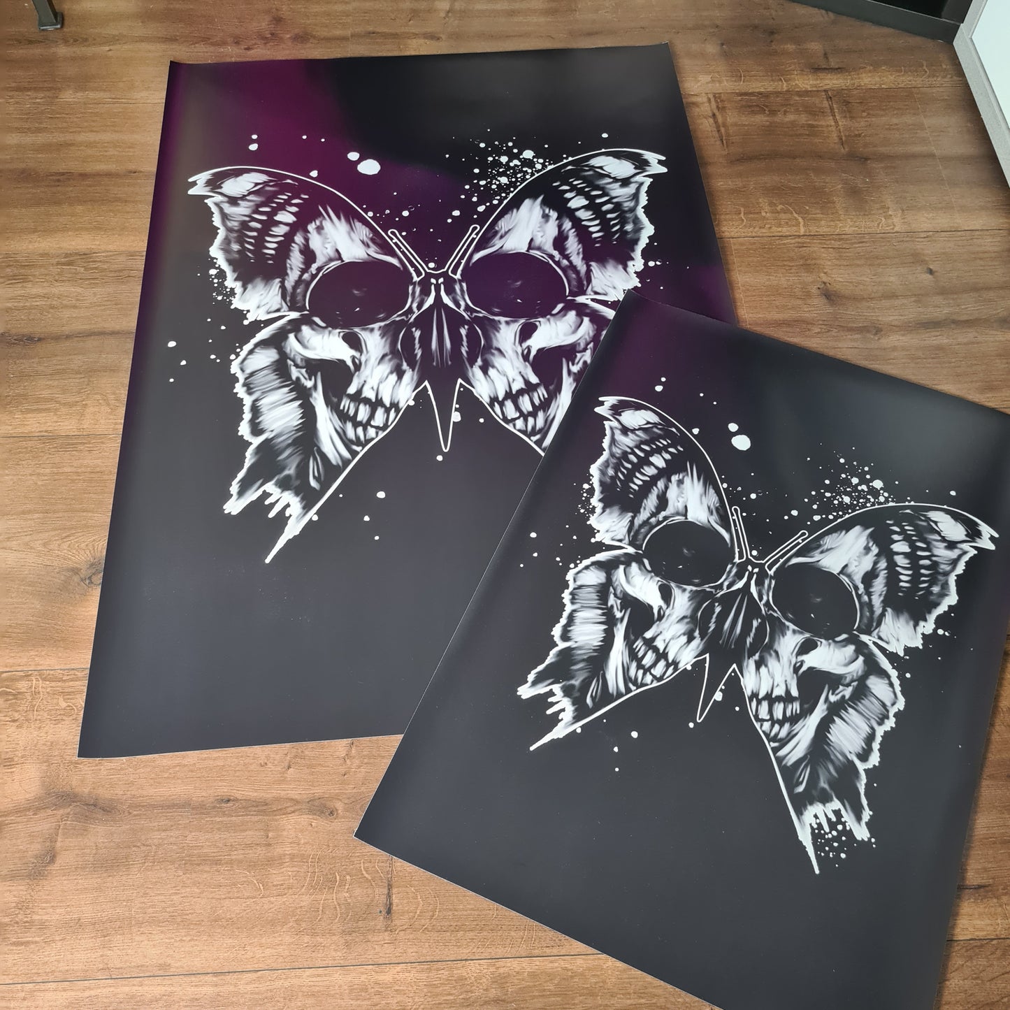 Skullbutterfly XXL PVC-Poster