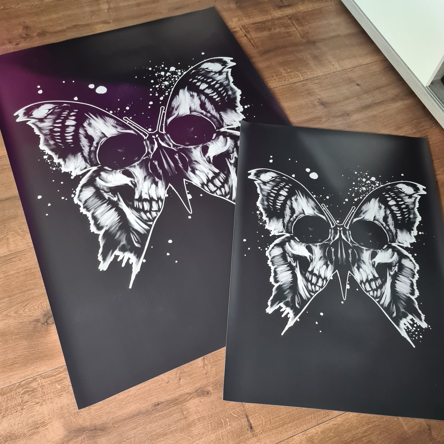 Skullbutterfly XXL PVC-Poster