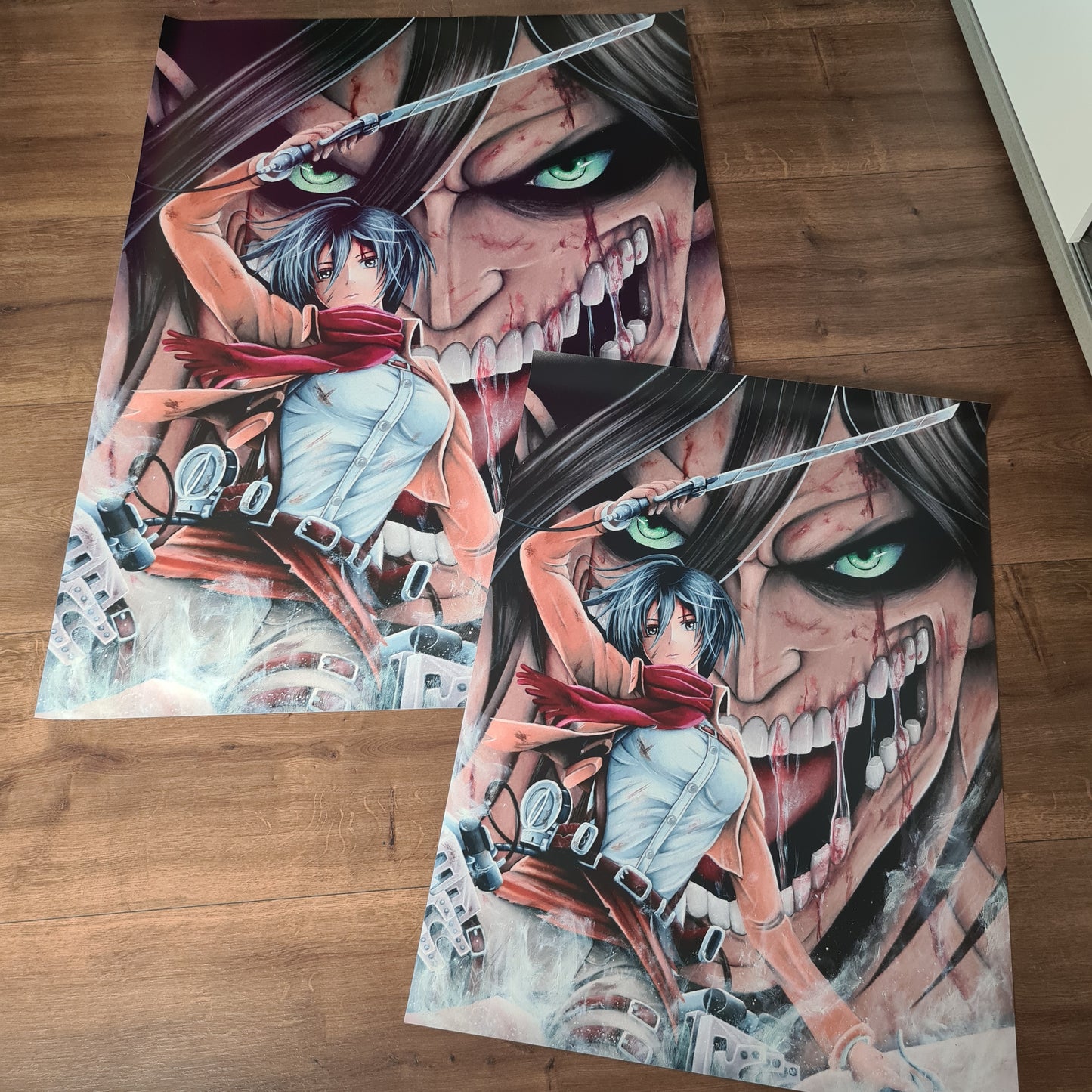 Mikasa Ackermann XXL PVC-Poster